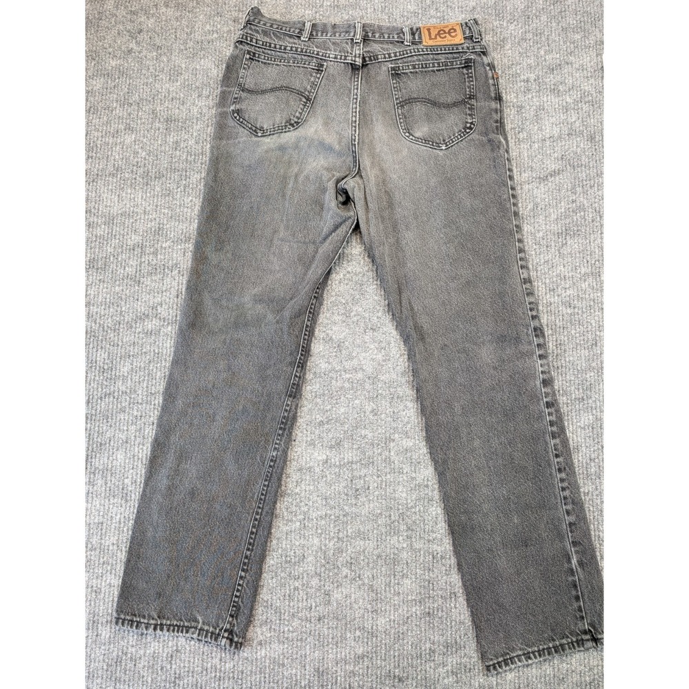 Vintage 90's LEE Men's Denim Jeans 36x34 Black